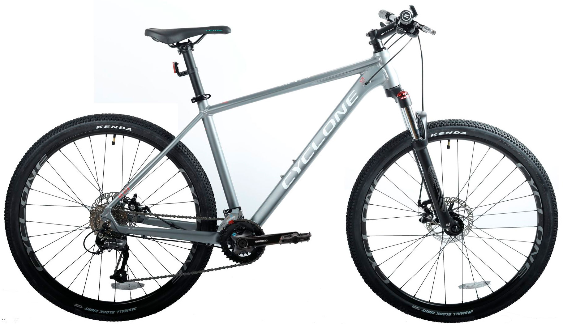 Фотография Велосипед Cyclone AX 27,5" размер L рама 19” 2022 Серый 